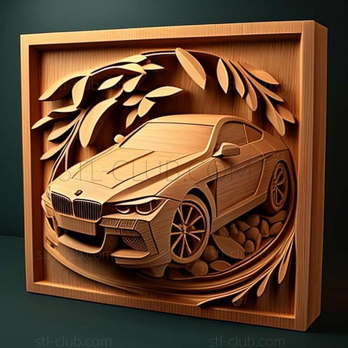 3D модель BMW 6 (STL)